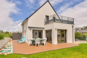Maison avec jardin - à 400m plage des Govelins